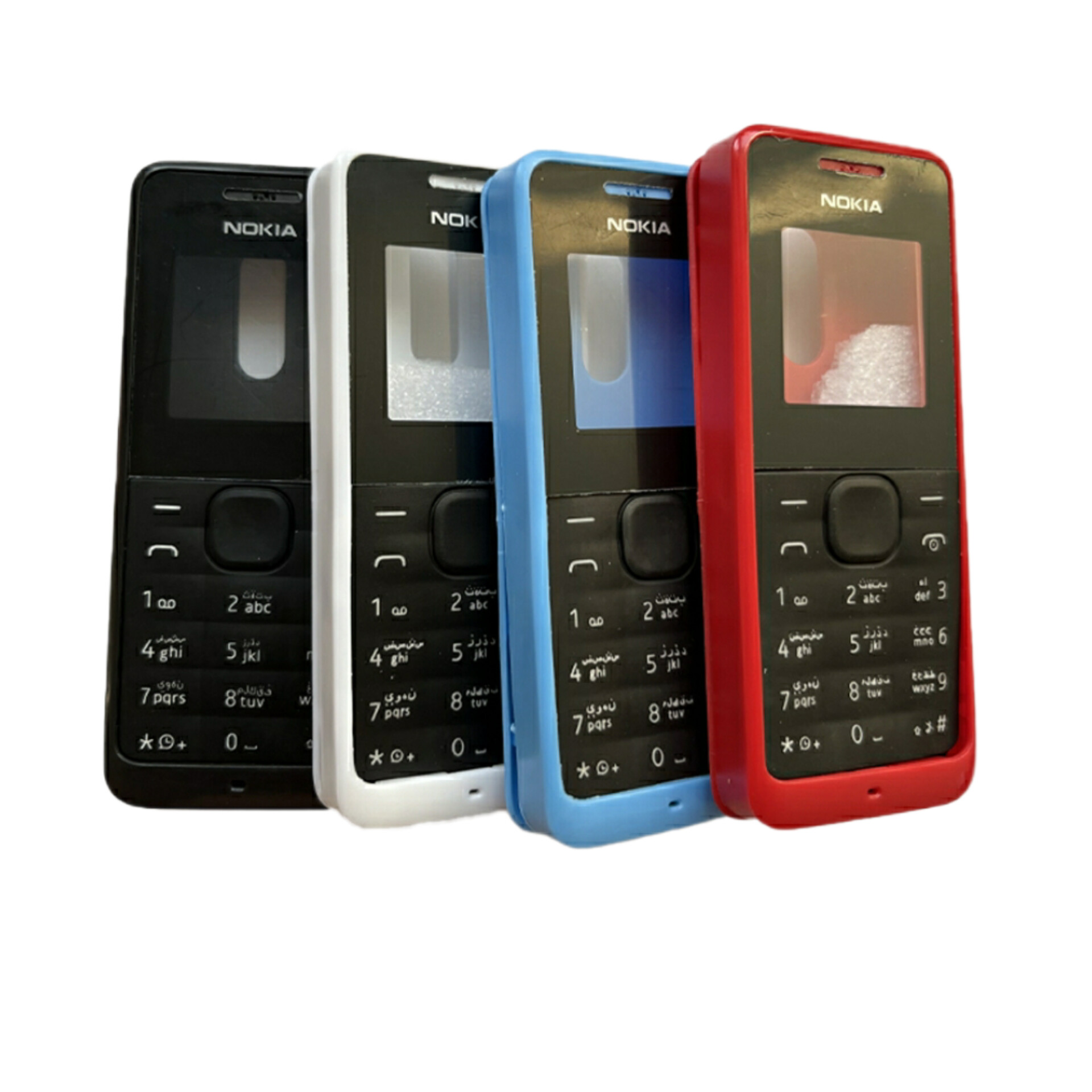 قاب جلو عقب گوشی نوکیا 105 تک سیم  -rm 908- Nokia 105 2013 1sim